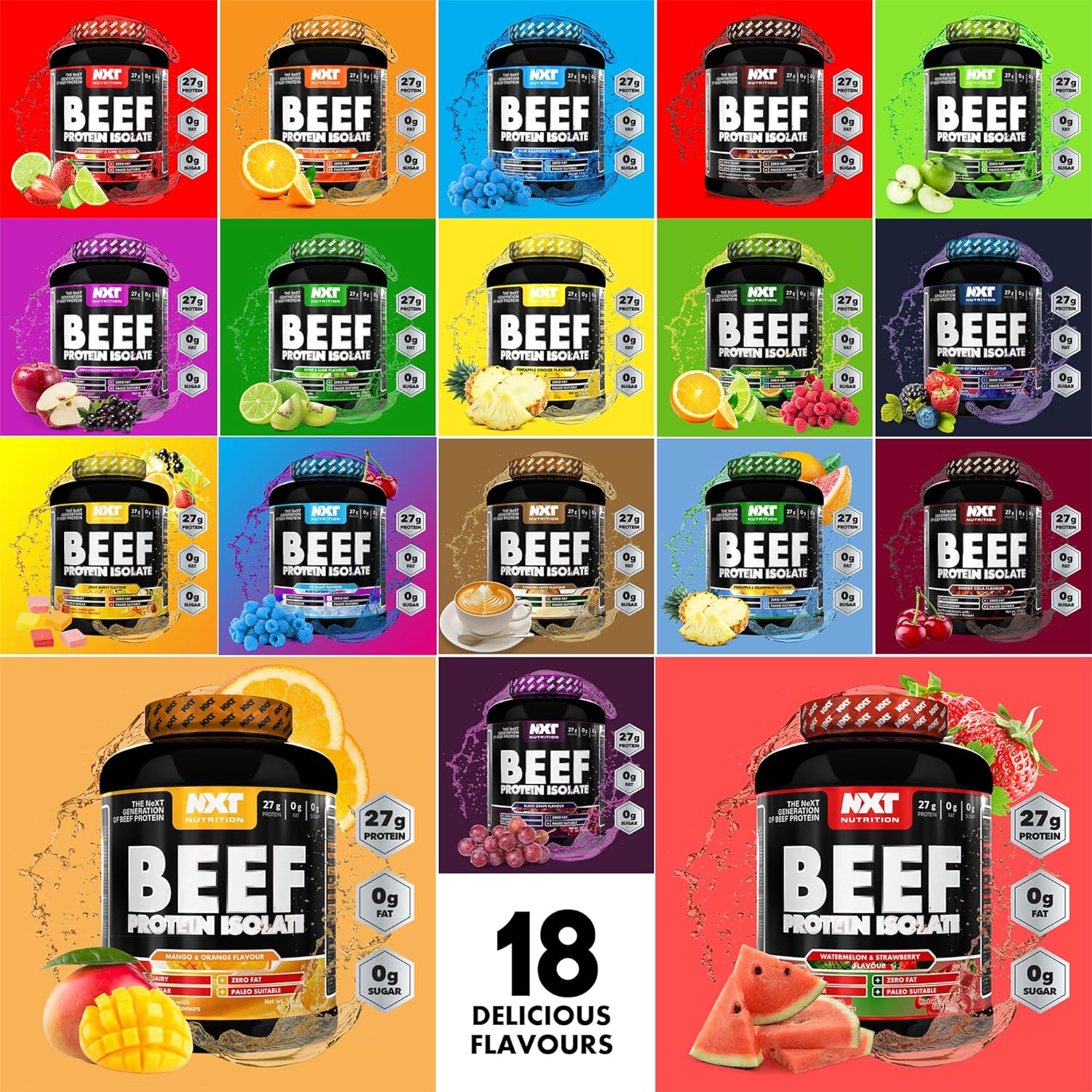 Unlock Your Muscular Potential with NXT Nutrition's Beef Protein Isolate
