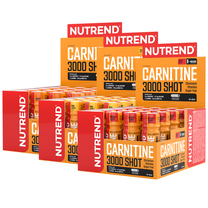 Unlock Your Workout Potential with Nutrend Carnitine 3000 Shot 🚀