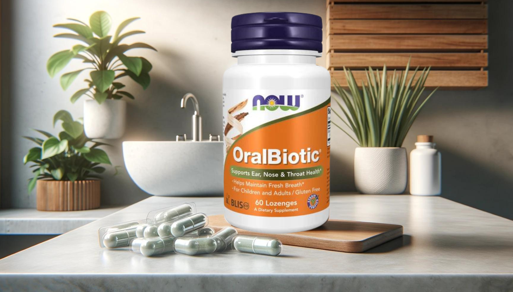 Discover the Benefits of NOW Foods OralBiotic 60 Lozenges