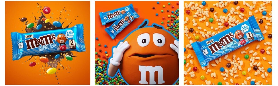 Say Hello to Fun-Filled Fitness with M&M Hi Protein Bars!