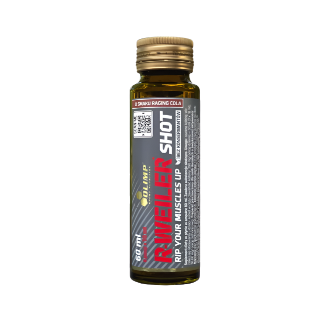 Olimp R-WEILER Shot | Liquid Pre-Workout | Energy & Performance Boost 9 x 60ml