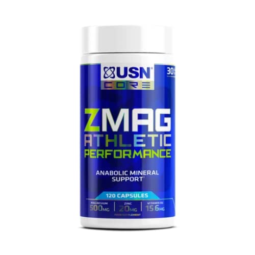 USN ZMAG Athletic 120 Caps - Sports Nutrition at MySupplementShop by USN