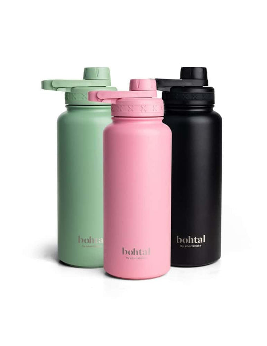 SmartShake Bohtal Insulated Sports Bottle,green 960 ml