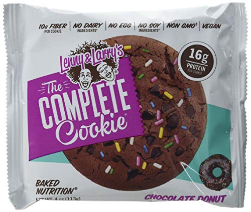 Lenny & Larry's Complete Cookie 12x113g - Chocolate Donut - Protein Cookie at MySupplementShop by Lenny & Larry's