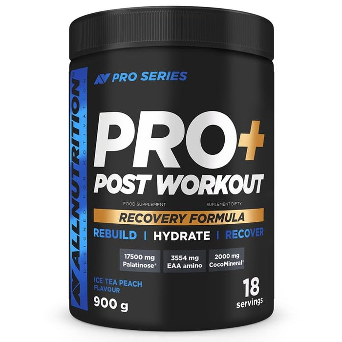 Pro+ Post Workout, Ice Tea Peach - 900g | Premium Sports Nutrition at MYSUPPLEMENTSHOP.co.uk