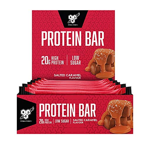 BSN Protein Bar 12x60g (Salted Caramel) - Protein Bars at MySupplementShop by BSN