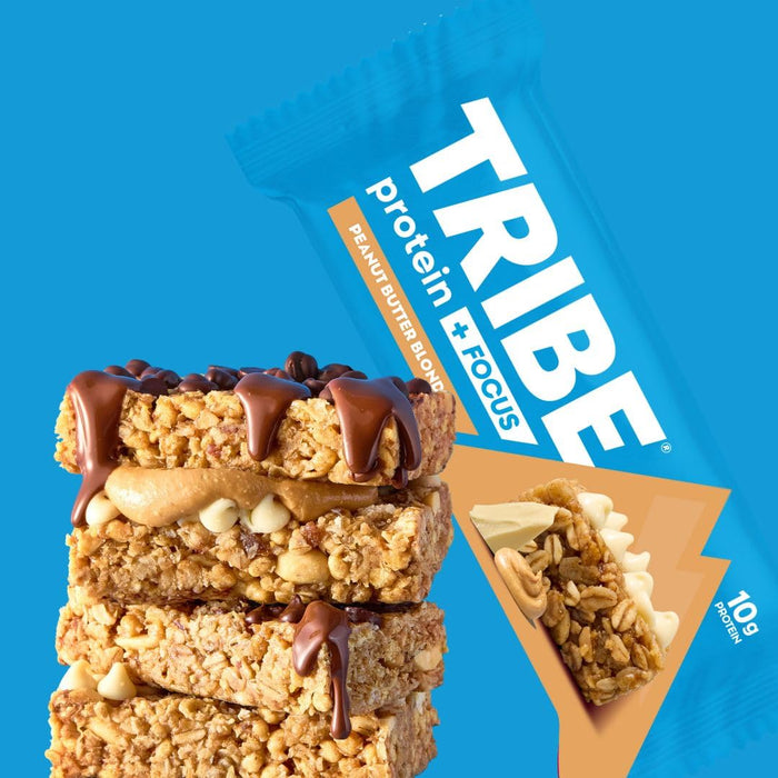 Tribe Protein + Focus Flapjack 12 x 60g