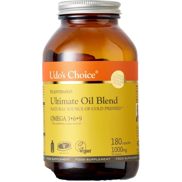 Udo's Choice Ultimate Oil Blend 1000 mg 180 Kapseln