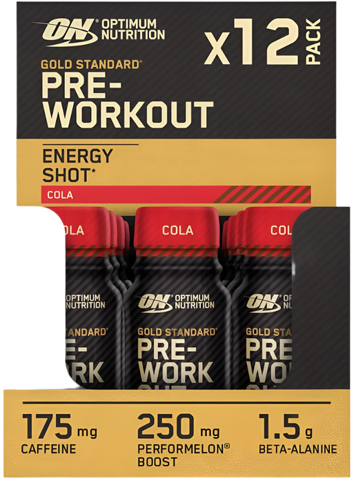 Optimum Nutrition Gold Standard Pre Workout Shot 12x60ml