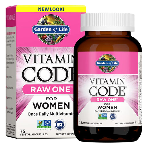 Garden of Life Vitamin Code RAW ONE for Women - 75 vcaps - Vitamins & Minerals at MySupplementShop by Garden of Life