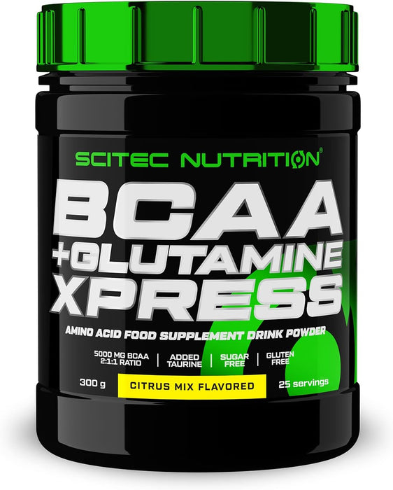 SciTec BCAA + Glutamine XPress, Long Island Ice Tea – 300 Gramm