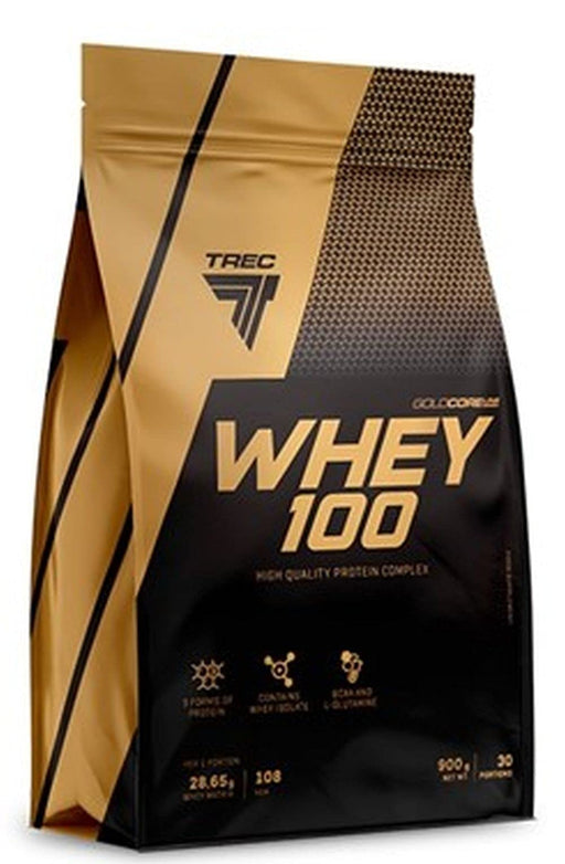 Trec Nutrition Gold Core Whey 100, Chocolate - 900g - Protein Supplement Powder at MySupplementShop by Trec Nutrition