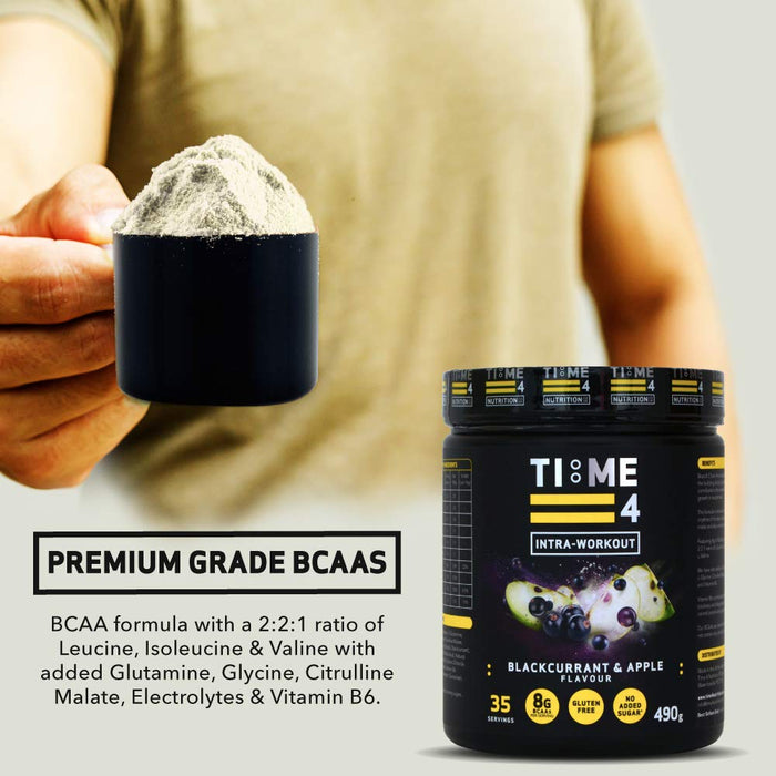 Time 4 Intra-Workout BCAA Powder 35 Servings