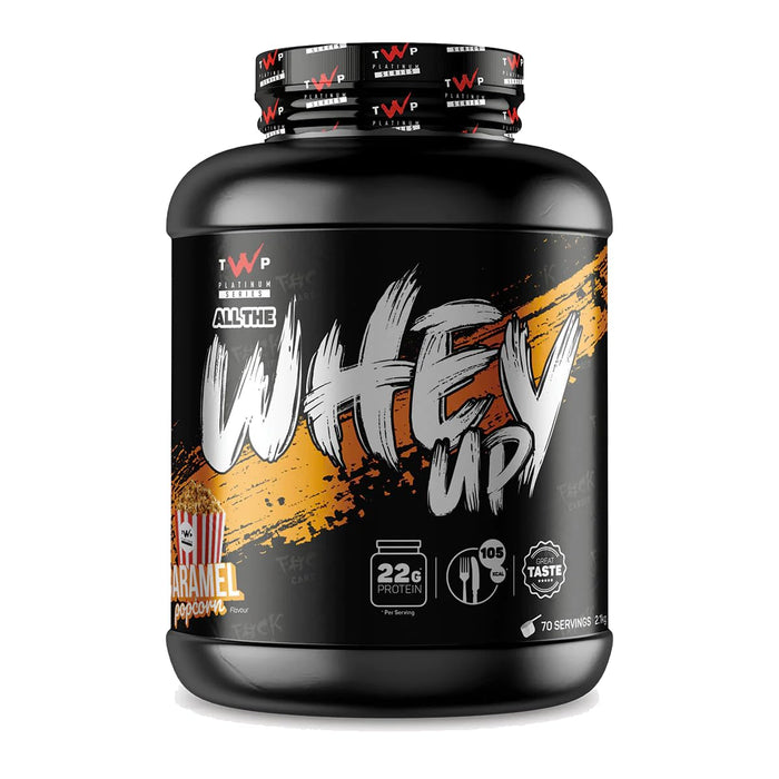 TWP All The Whey Up 21kg (Caramel Popcorn) - Whey Protein at MySupplementShop by TWP