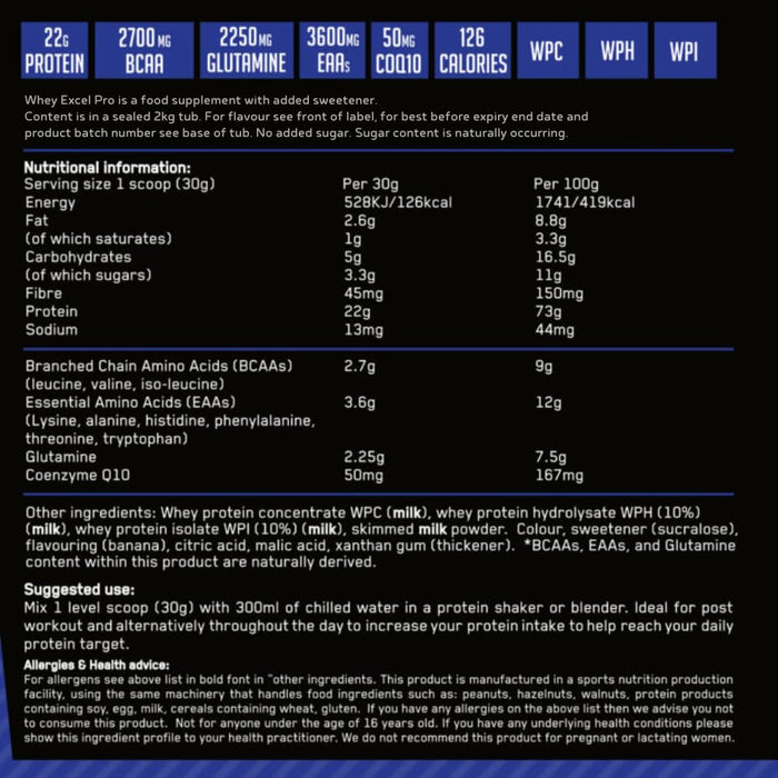 Outangled Whey Excel Pro 2kg