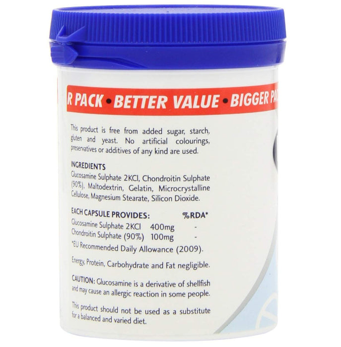 Valupak Glucosamine & Chondroitin 90 Capsules - Joint Care at MySupplementShop by Valupak