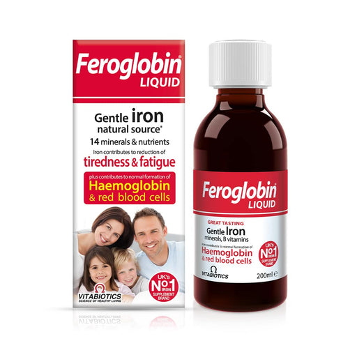 Vitabiotics Feroglobin Iron Liquid 