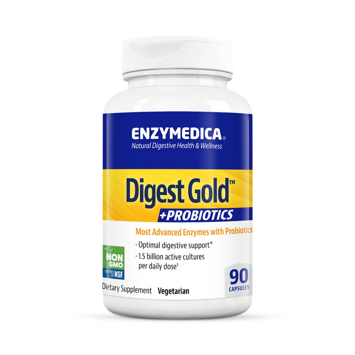 Enzymedica Digest Gold + Probiotics 90 Capsules Best Value Nutritional Supplement at MYSUPPLEMENTSHOP.co.uk