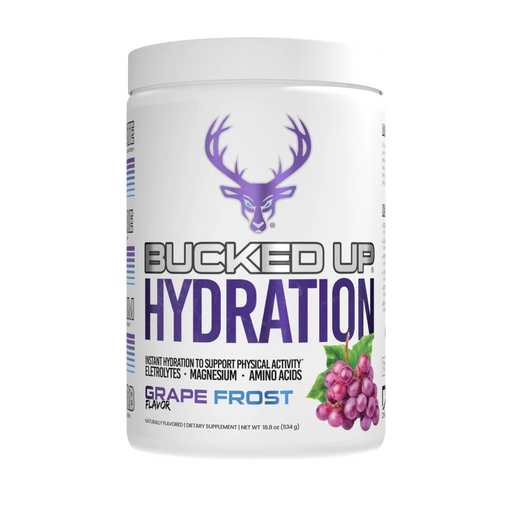 Bucked Up Hydration 534g - Grape Frost - Electrolyte Drink at MySupplementShop by Bucked Up