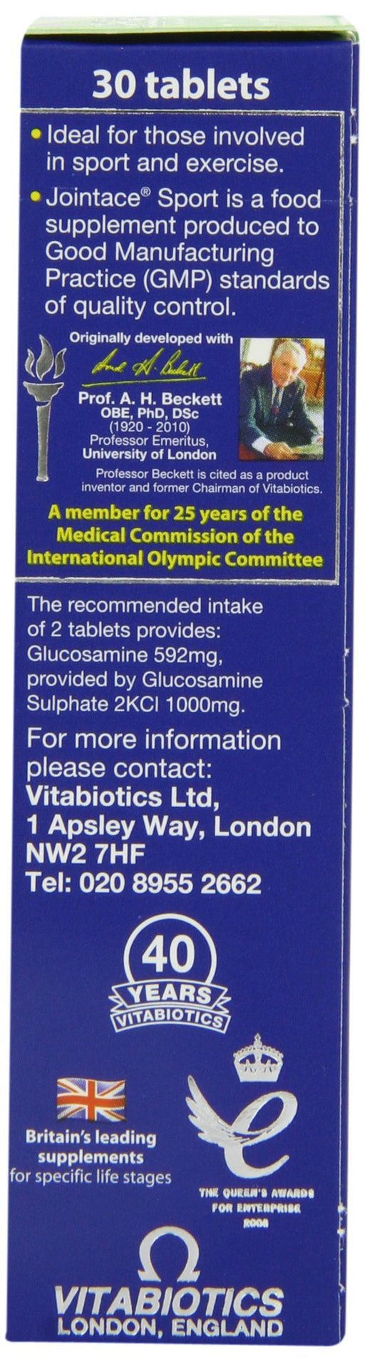 Vitabiotics Jointace Sport Tablets 