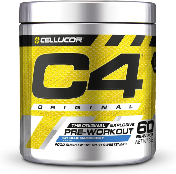 Cellucor C4® Original Pre-Workout 60 Servings - Icy Blue Razz - Pre Workout at MySupplementShop by Cellucor C4