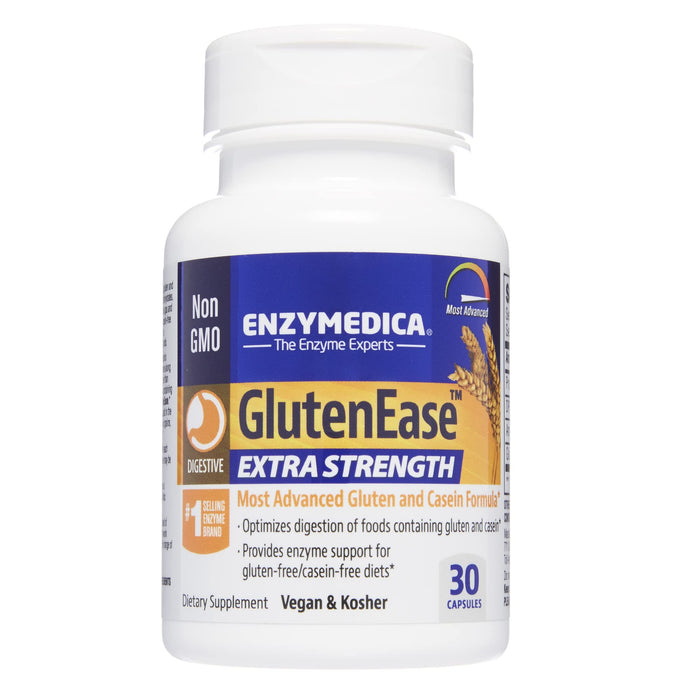 Enzymedica GlutenEase Extra Strength 30 Capsules Best Value Nutritional Supplement at MYSUPPLEMENTSHOP.co.uk