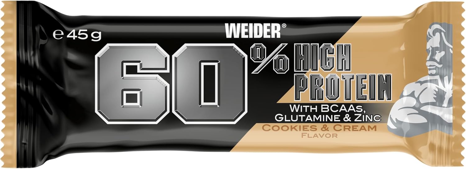 Weider Nutrition 60% Protein Bar 24x45g