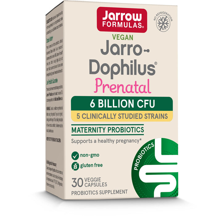 Jarro-Dophilus Prenatal, 6 Billion CFU - 30 vcaps | High-Quality Supplements for Women | MySupplementShop.co.uk