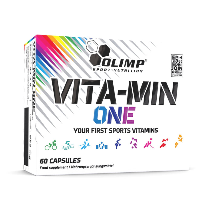 Olimp Nutrition Vita-Min One - 60 caps | High-Quality Vitamin B7 (Biotin) | MySupplementShop.co.uk