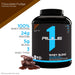 R1 Whey Blend, Chocolate Fudge - 2280g | Premium Whey Proteins at MYSUPPLEMENTSHOP.co.uk