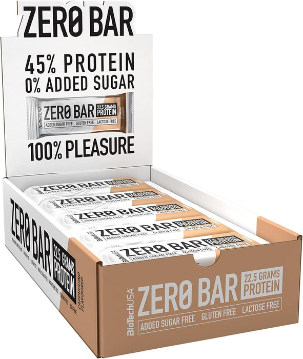 BioTechUSA Zero Bar - Choose Your Flavour 20 x 50g