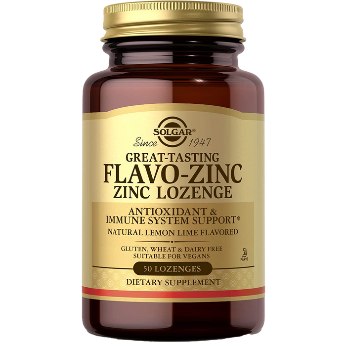 Solgar Flavo-Zinc Lozenges - Pack of 50