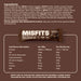 Misfits Vegan Protein Bar 12x45g Chocolate Brownie - Snack Food Bar at MySupplementShop by Misfits