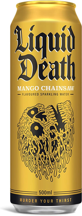 Liquid Death Sparkling Water 12 x 500ml - Sparkling Water at MySupplementShop by Liquid Death