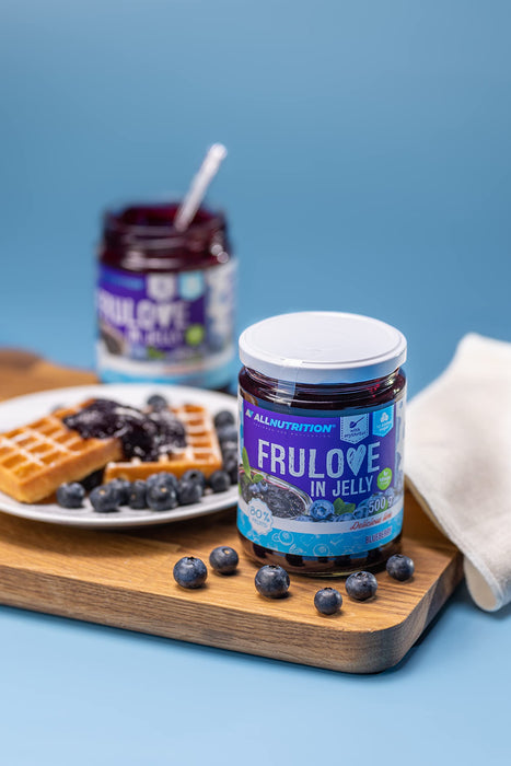 Frulove In Jelly, Blueberry - 500g | Premium Jams & Preserves at MYSUPPLEMENTSHOP.co.uk