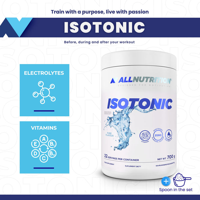 Allnutrition Isotonic, Pure - 700g - Nutritional Supplement at MySupplementShop by Allnutrition