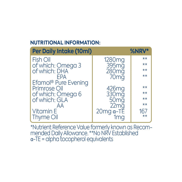 Efamol Brain Efalex Brain Formula Lemon & Lime Liquid - 150ml - Energy & Mind at MySupplementShop by Efamol