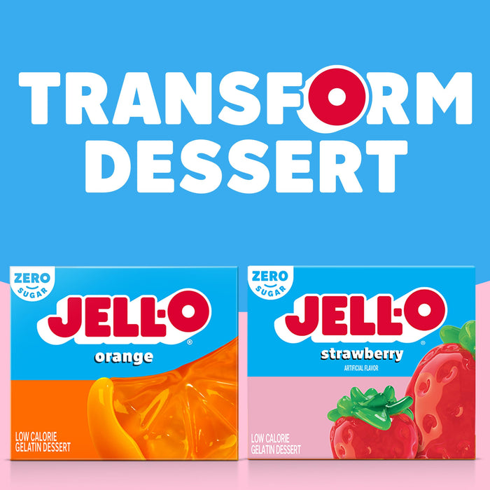 Jell-O Gelatin Dessert Sugar Free 8.5g - Dessert Sauces at MySupplementShop by Jell-O