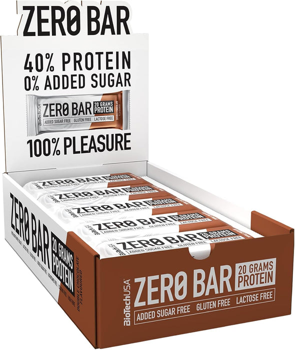 BioTechUSA Zero Bar - Choose Your Flavour 20 x 50g