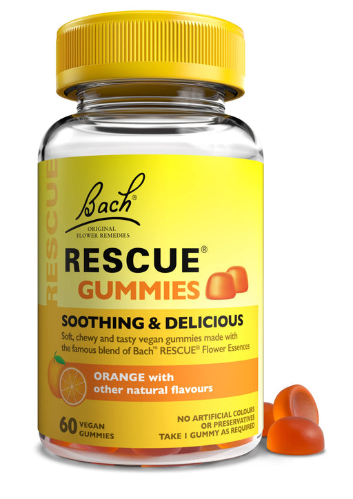 Rescue Vegan Gummies Orange with Other Natural Flavours x 60 - Stress Relief at MySupplementShop by Rescue