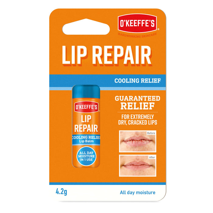 O'Keeffes Lip Repair Cooling - 4g - Lips at MySupplementShop by O'Keeffe's