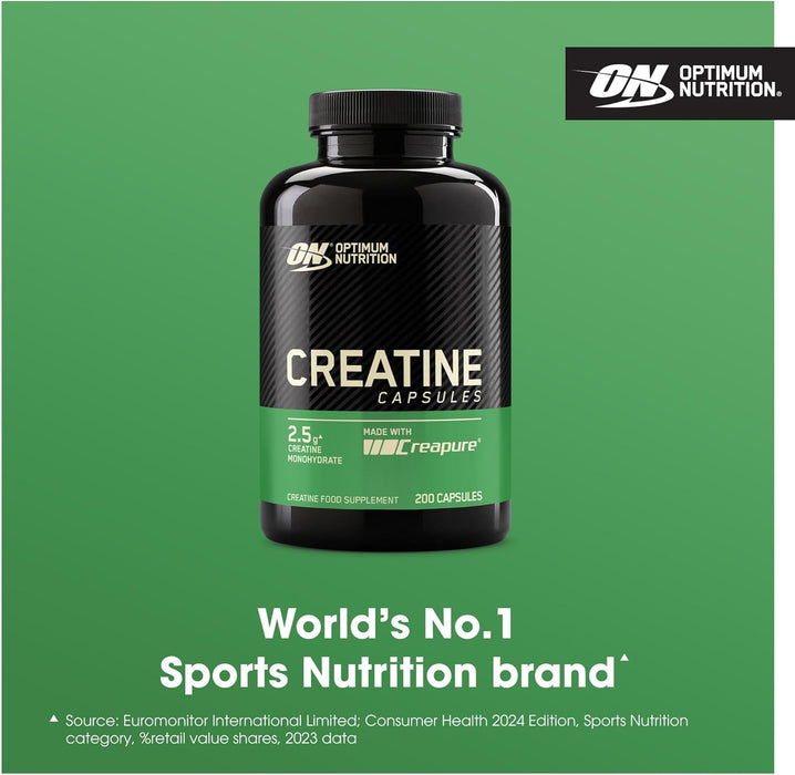 Optimum Nutrition Creatine 2500 - 200 Capsules