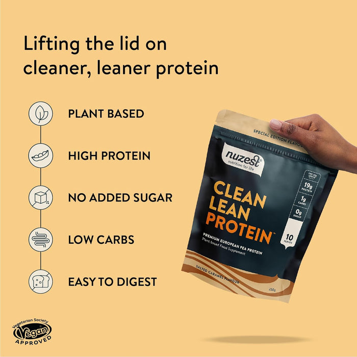 Nuzest Clean Lean Protein 250g (10 Servings) - Vegan Proteins at MySupplementShop by Nuzest