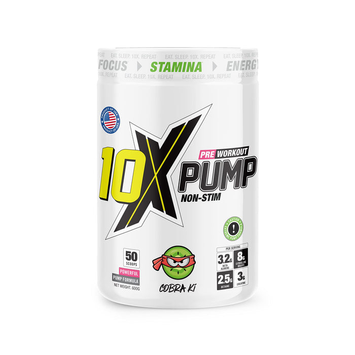 10X Athletic PUMP 600g