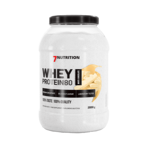 7Nutrition Whey Protein 80 2kg Chocolate Best Value Protein Powders at MYSUPPLEMENTSHOP.co.uk