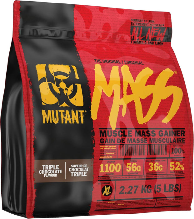 MUTANT Mass Weight Gainer Protein Powder 2.27kg - Weight Gainers & Carbs at MySupplementShop by Mutant