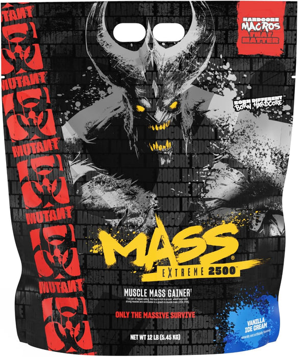 Mutant Mass Extreme Gainer Whey Protein Powder 9.07kg