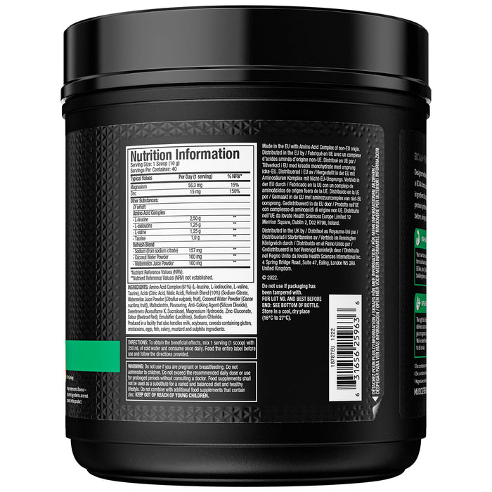 MuscleTech Amino Build, Strawberry Watermelon - 400g Best Value Nutritional Supplement at MYSUPPLEMENTSHOP.co.uk