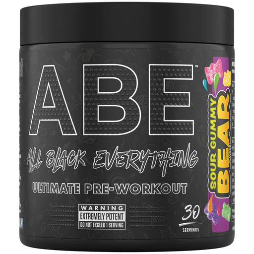 Applied Nutrition ABE - All Black Everything, Sour Gummy Bear Best Value Nutritional Supplement at MYSUPPLEMENTSHOP.co.uk