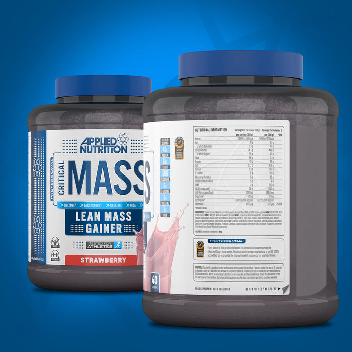 Applied Nutrition Critical Mass 2.4kg - Dietary Management at MySupplementShop by Applied Nutrition